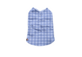 Load image into Gallery viewer, Blue/ Grey Gingham Dog Jacket
