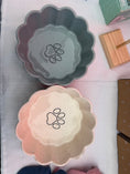 Load image into Gallery viewer, Ceramic Ribbed Dog Bowl