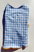 Load image into Gallery viewer, Blue Gingham Dog Jacket