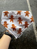 Load image into Gallery viewer, Gingerbreadman ScrunchdanaDog Apparel