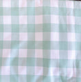 Load image into Gallery viewer, Mint Green Gingham Dog Jacket