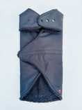 Load image into Gallery viewer, Black Raincoat Dog Jacket