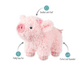 Load image into Gallery viewer, Pig Plush Dog Toy