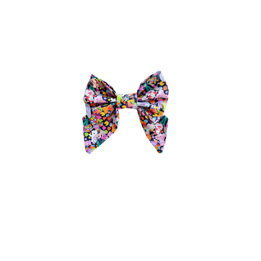 80’s Throwback Sailor Bow