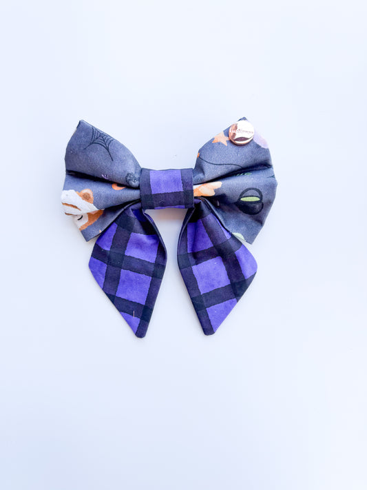 Halloween Teddies Sailor Bow