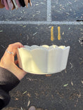 Load image into Gallery viewer, Ceramic Ribbed Dog Bowl
