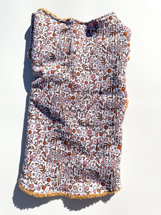 Autumn Blooms Dog Jacket