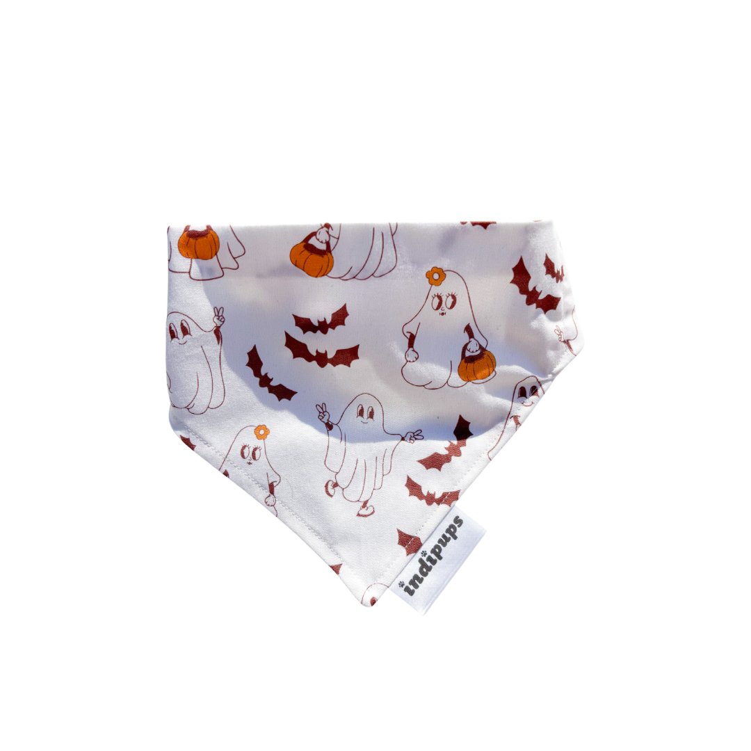 Funky Ghosts and Bats Scrunchdana