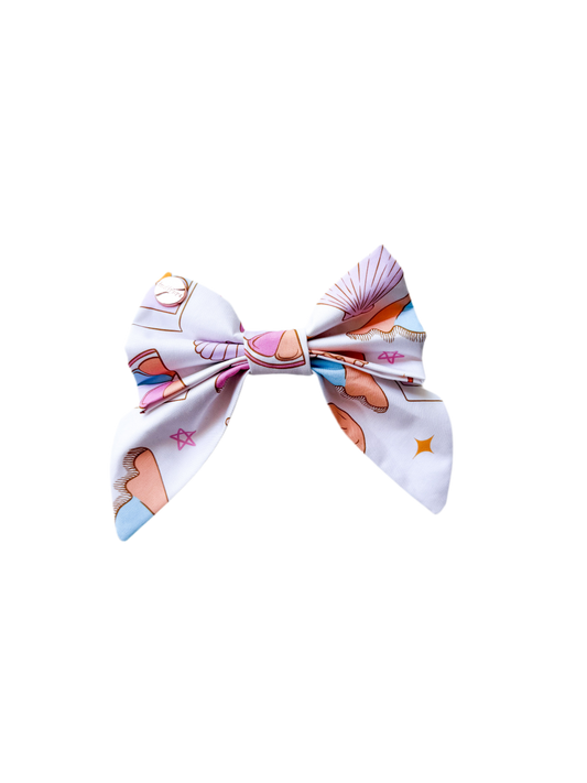 Beach Day Sailor Bow