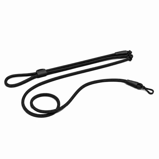 Indi Pups Hands-Free Dog Lead – Adjustable 3-Way Black Lead