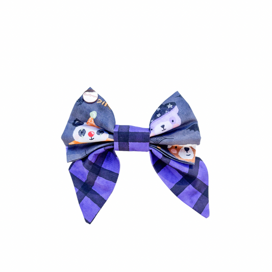 Halloween Teddies Dog Sailor Bow