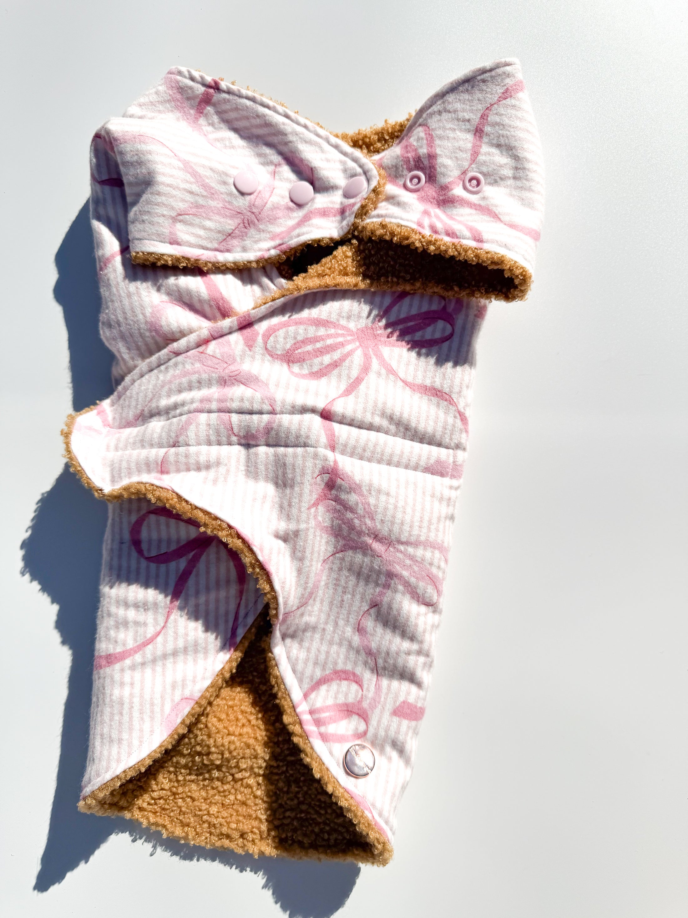 Pink Bows Dog Jacket
