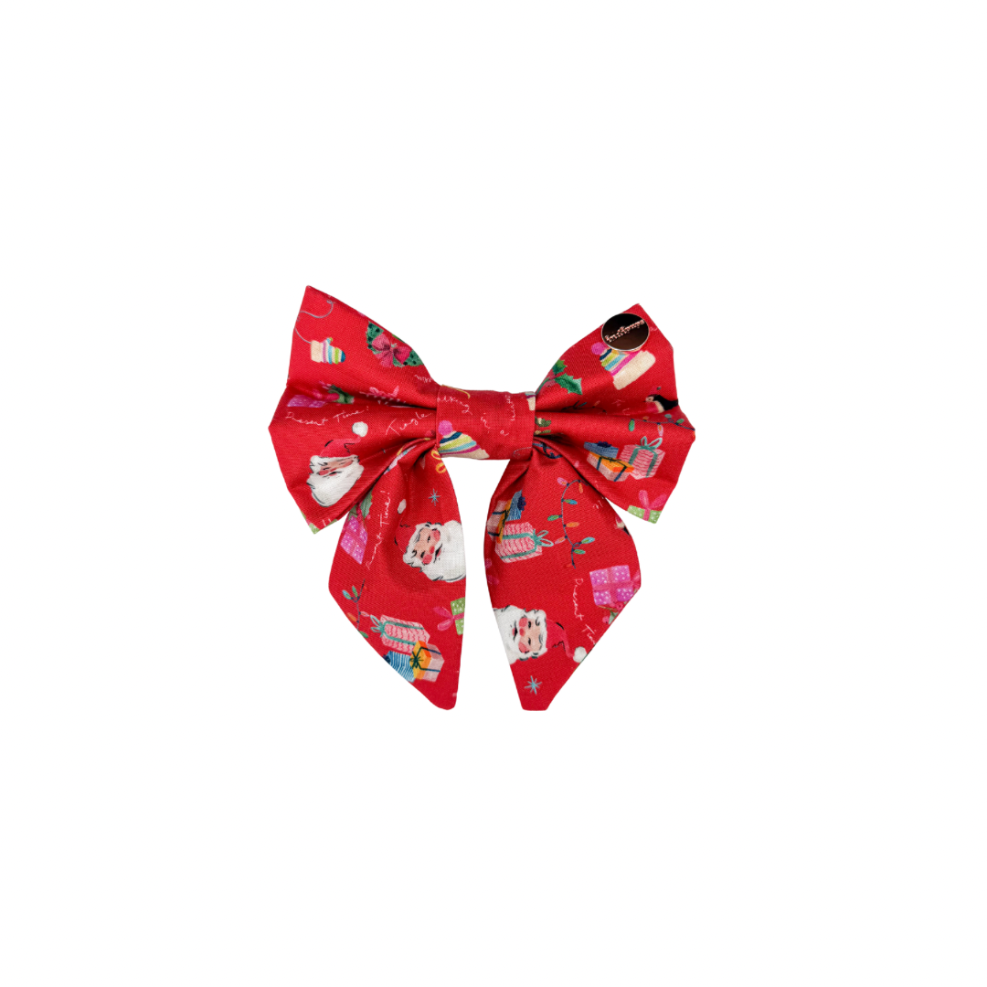 Holly Jolly Christmas Sailor Bow
