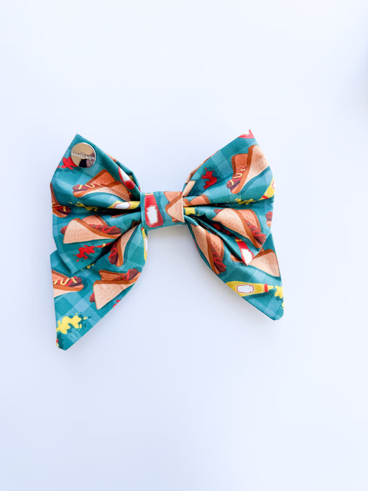 Sausage Sanga Sailor Bow