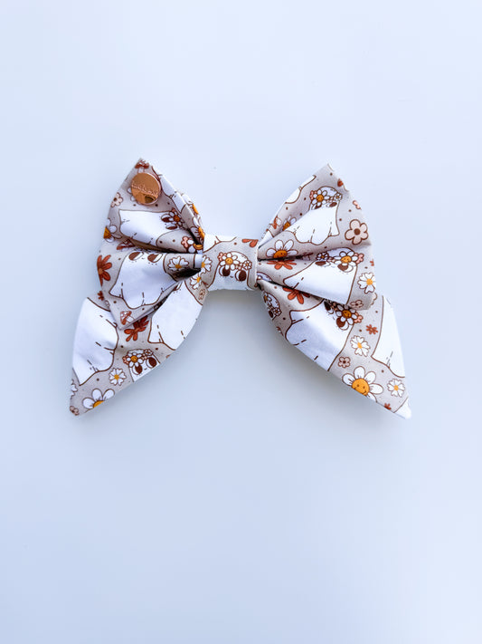 Flower Ghosts Sailor Bow