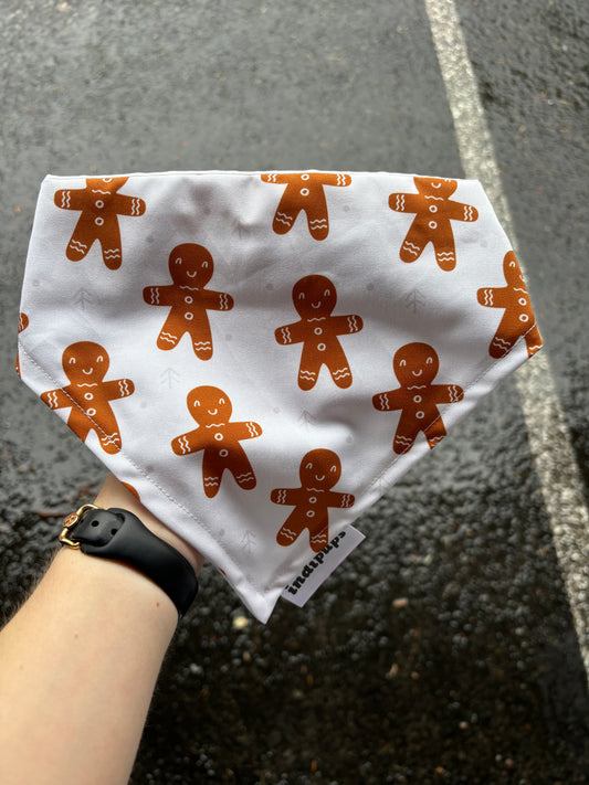 Gingerbreadman ScrunchdanaDog Apparel