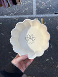 Load image into Gallery viewer, Ceramic Ribbed Dog Bowl
