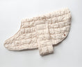 Load image into Gallery viewer, Beige Dog Puffer Jacket
