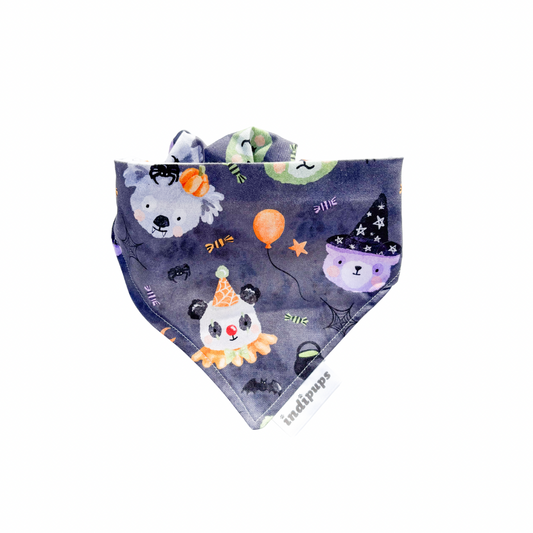 Halloween Teddies Scrunchdana