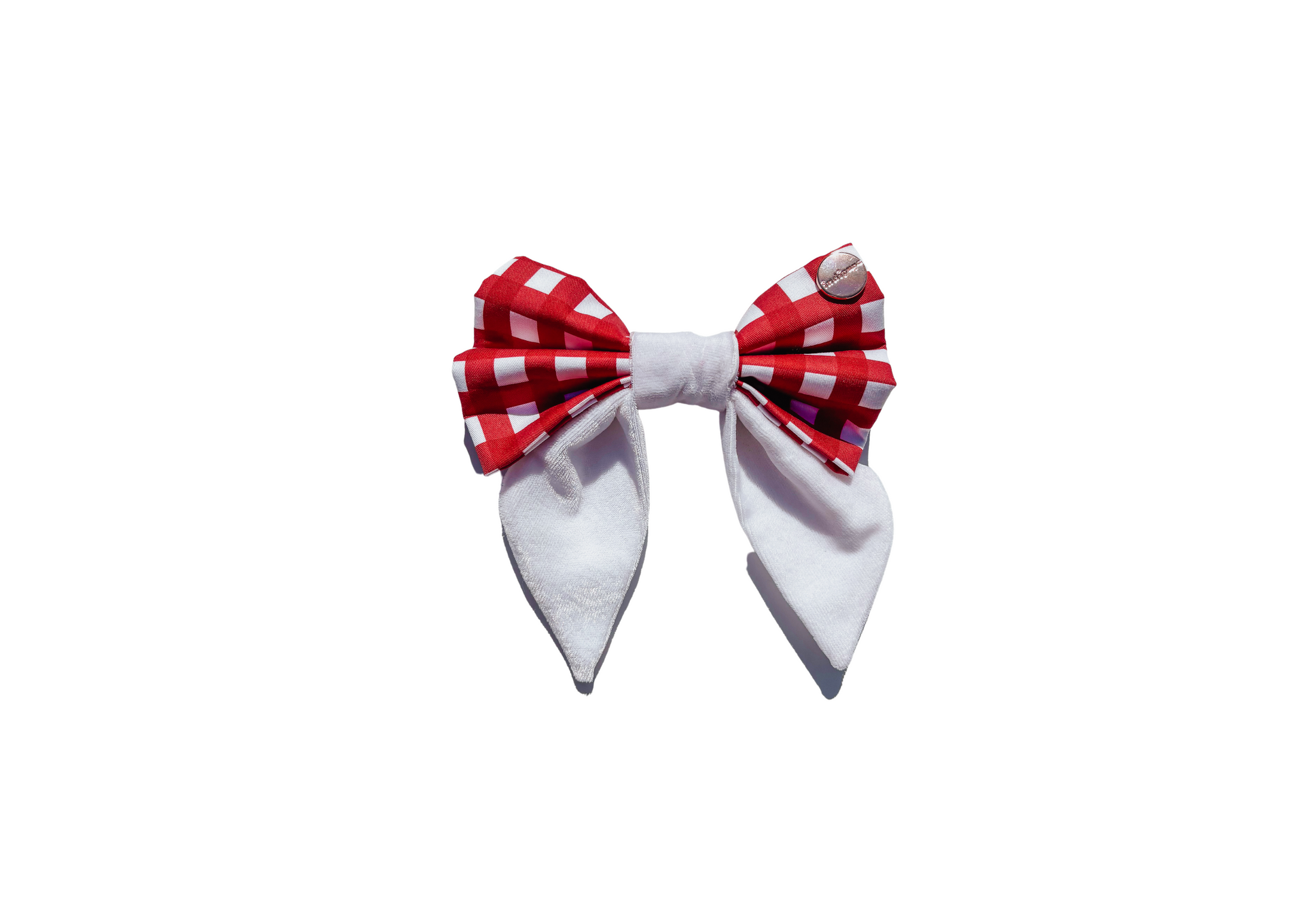 Gingham Luxe Sailor Bow