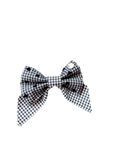 Load image into Gallery viewer, Checkered Valentine Sailor Bow
