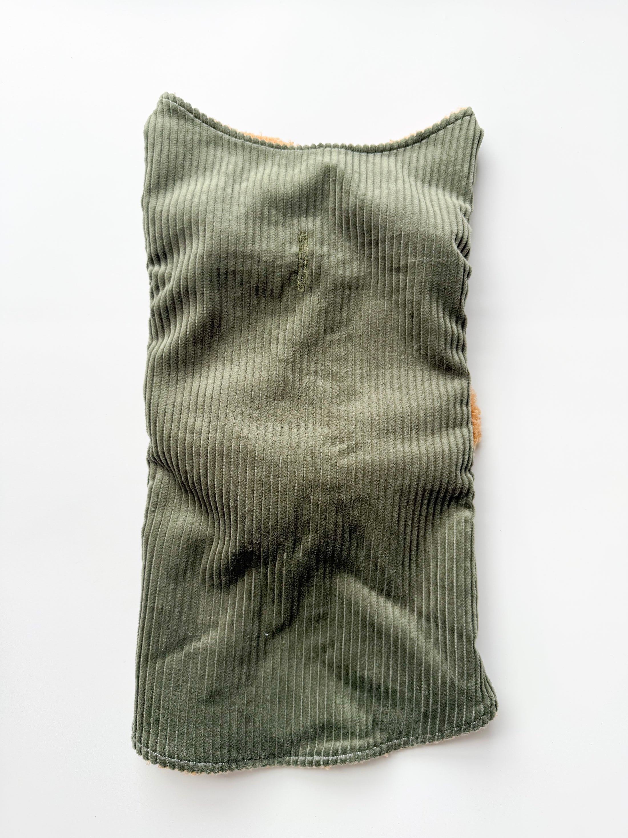 Olive Corduroy Dog Jacket