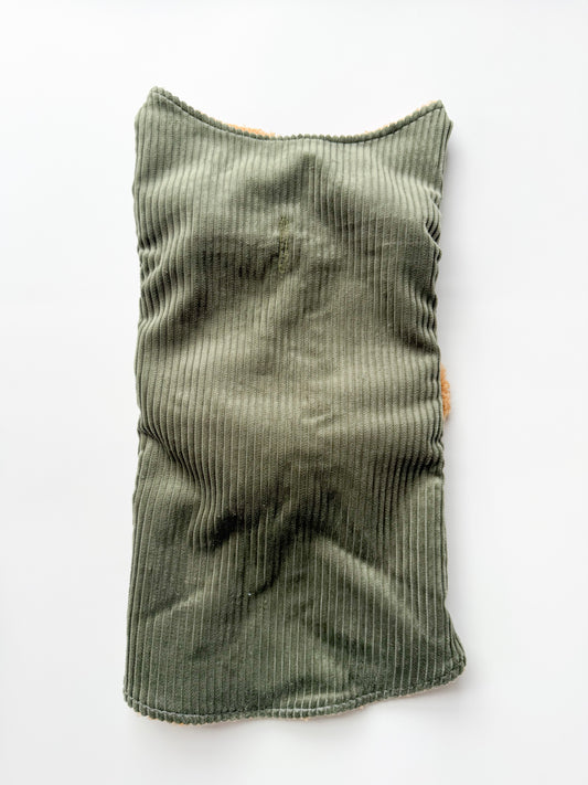 Olive Corduroy Dog Jacket