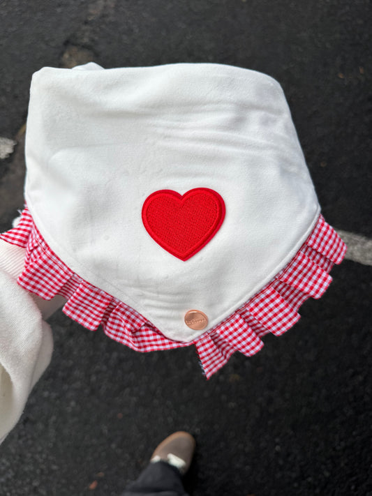 Valentines Velvet Scrunchdana