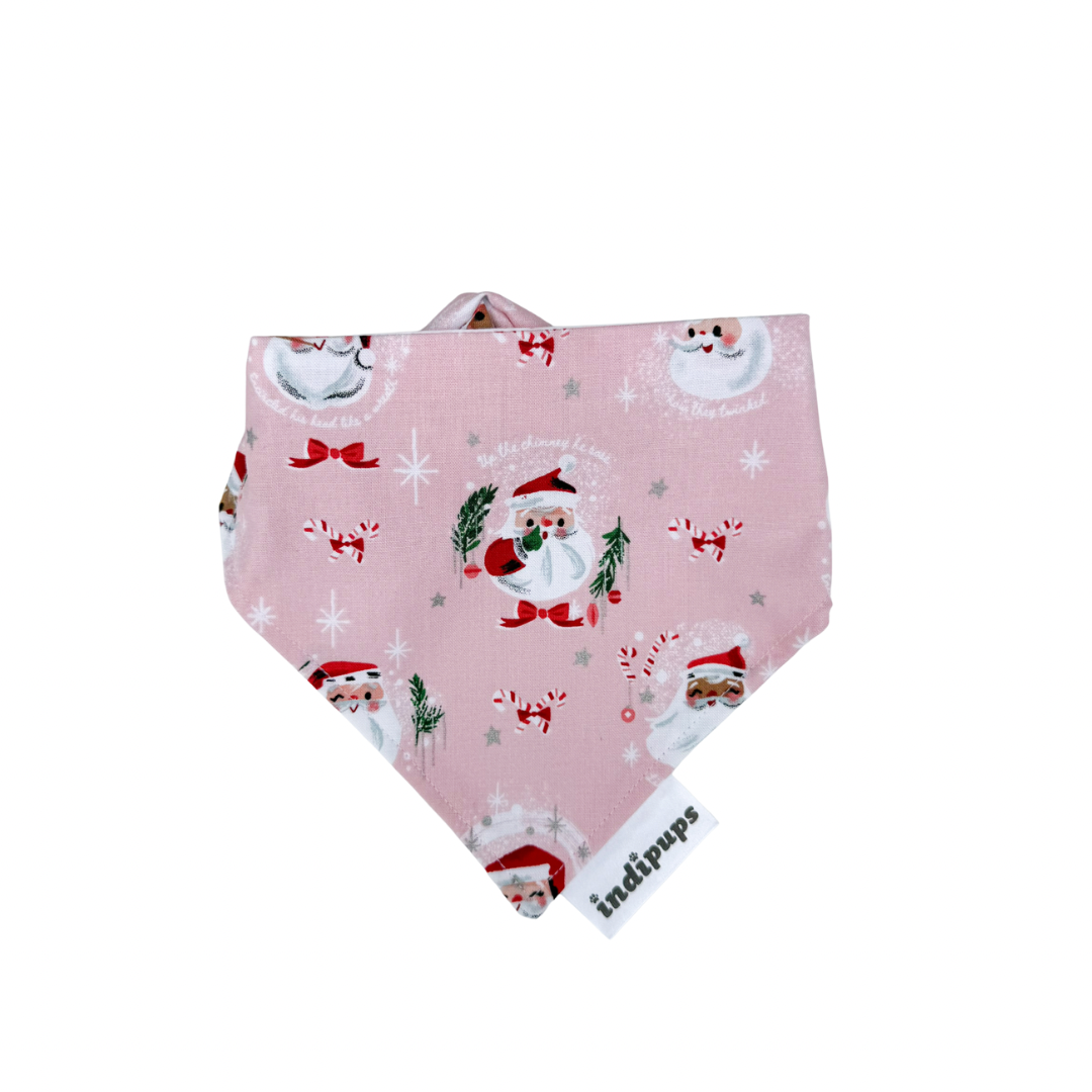 Santa Claus Pink Scrunchdana