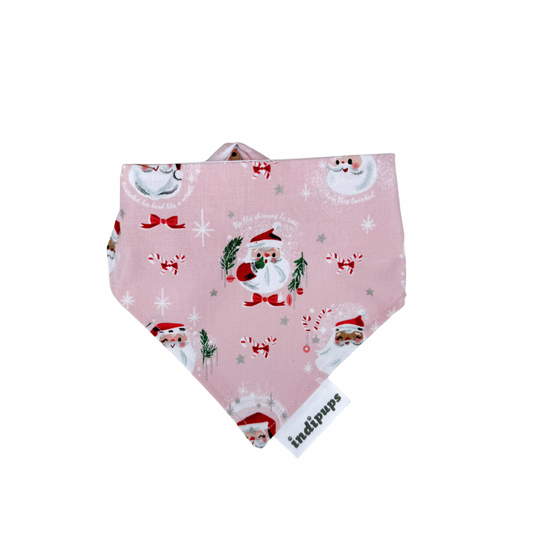 Santa Claus Pink Scrunchdana