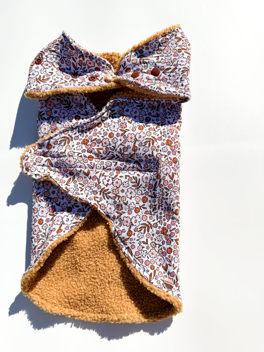 Autumn Blooms Dog Jacket