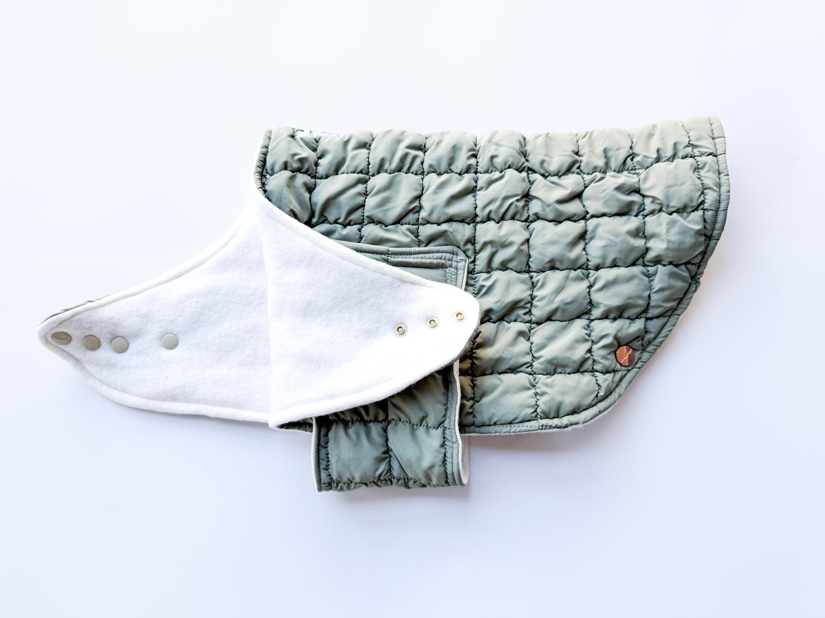 Green Dog Puffer Jacket
