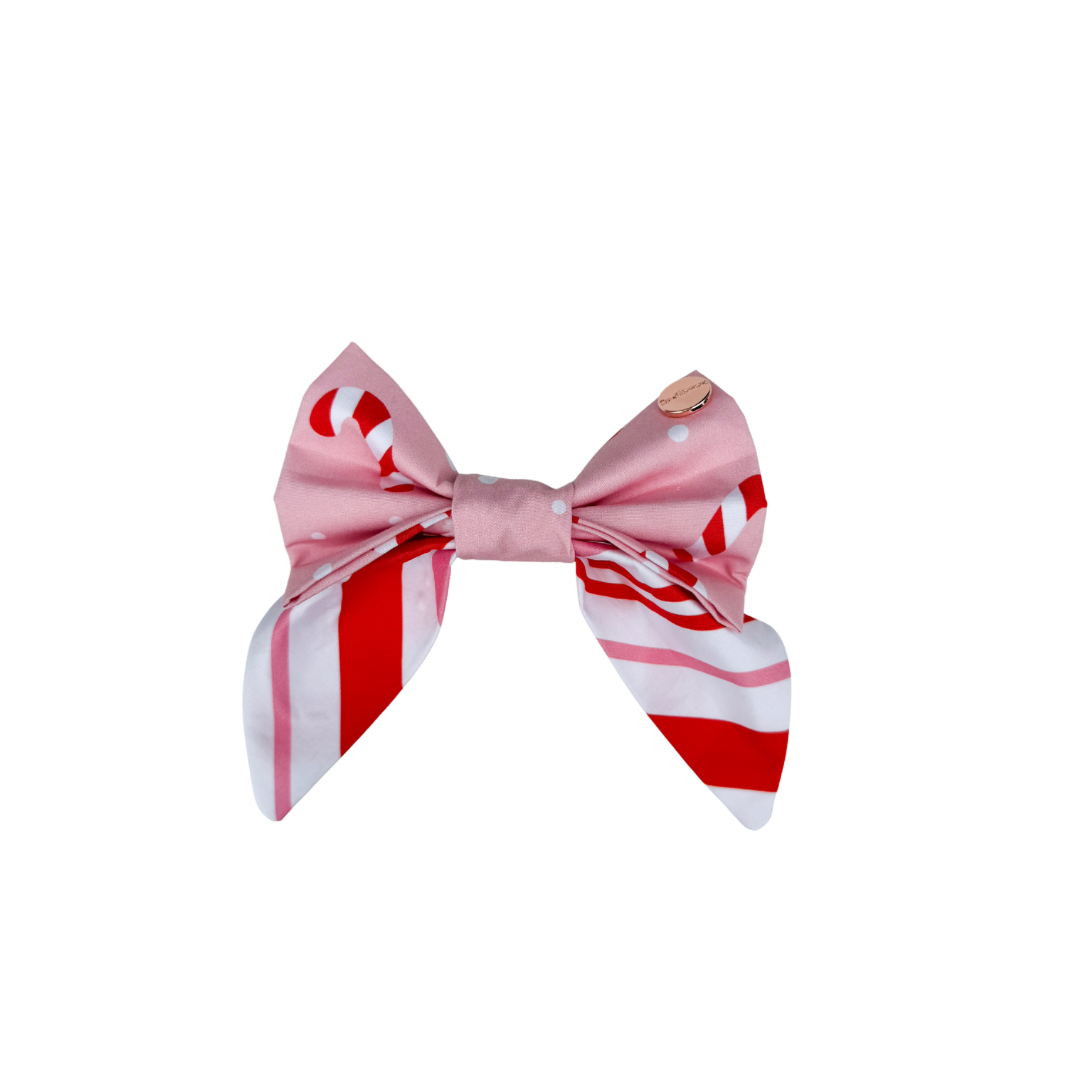 Candy Cane Sweetness Sailor Bow