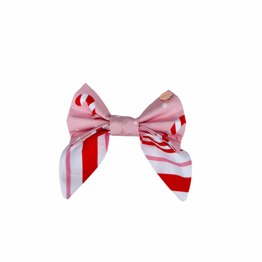 Candy Cane Sweetness Sailor Bow