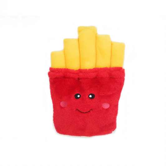 Fries plush dog toy