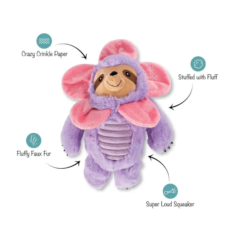 Flower Sloth Plush Toy