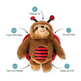 Load image into Gallery viewer, Ladybug Sloth Plush Toy
