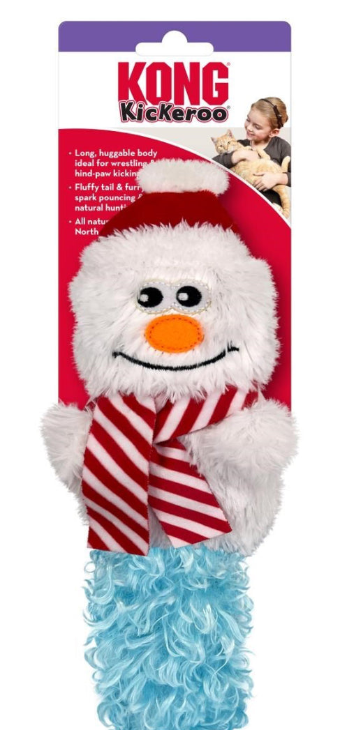 Cat Kong Christmas Snowman Toy