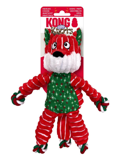 Kong Christmas Fox Toy