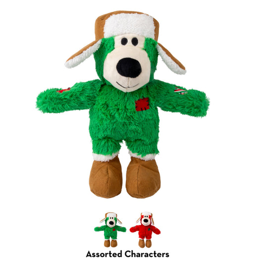 Christmas Kong Wild Knots Bear Toy medium/large size