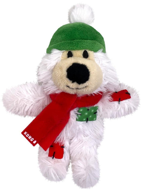 Cat Christmas Kong Mini Plush Bear