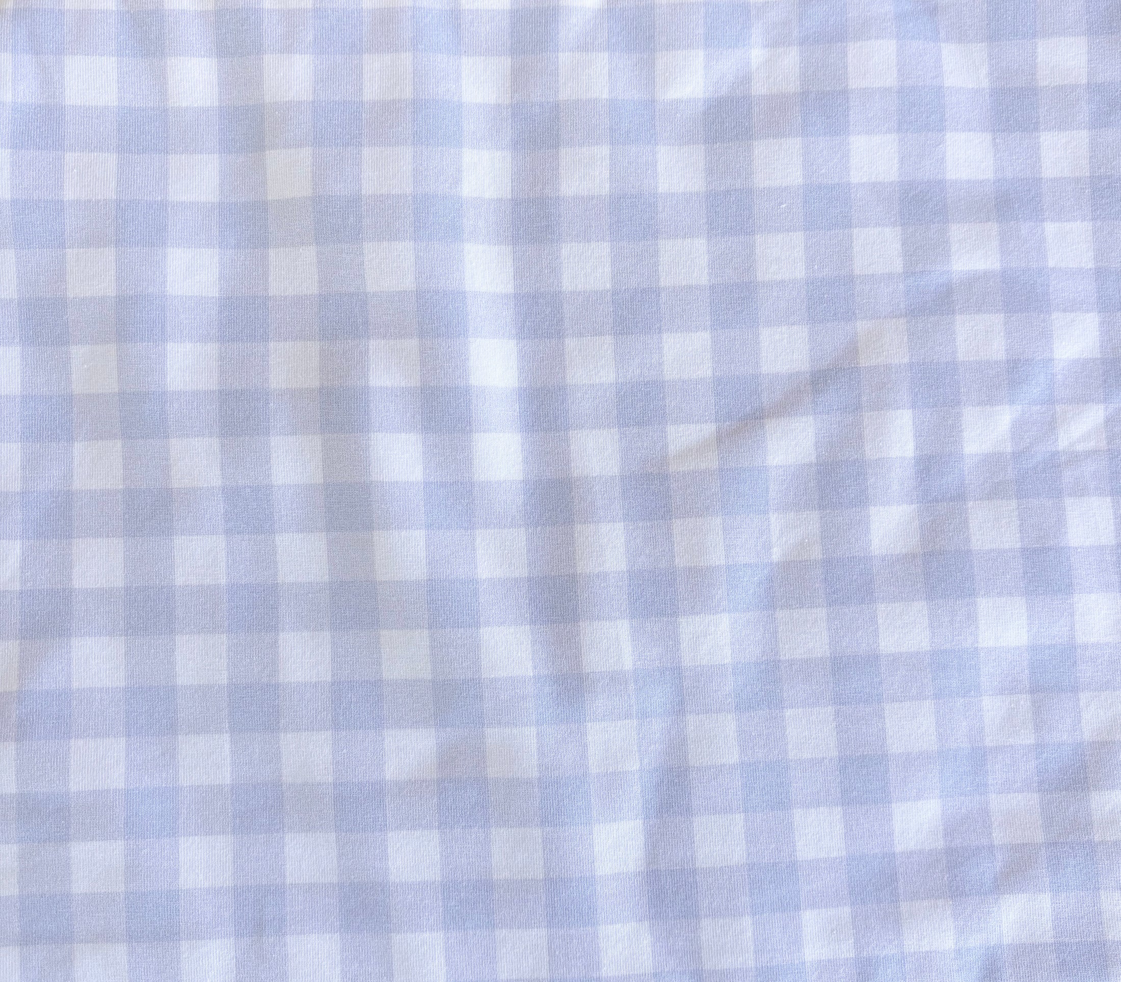 PRE-ORDER Blue/ Grey Gingham Dog Jacket