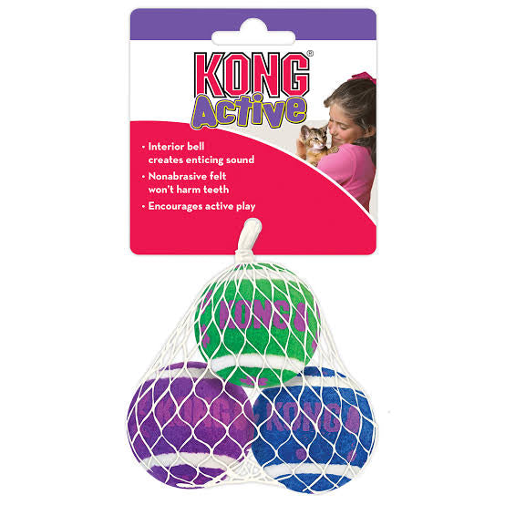 Mini Cat Tennis Balls with Bells