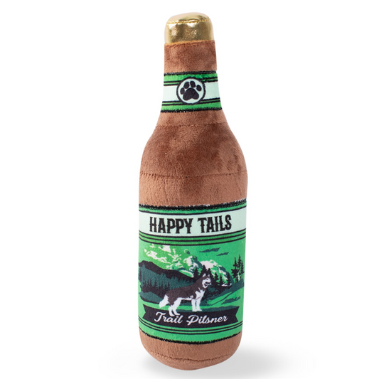 Dog Beer Bottle Plush Toy