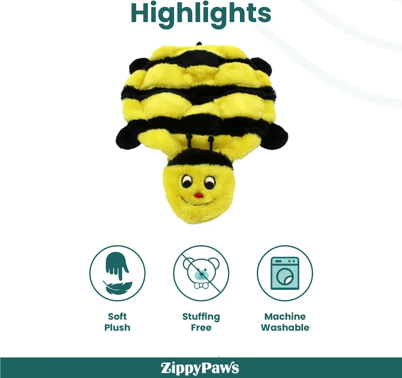 Squeaky Bee Dog Toy