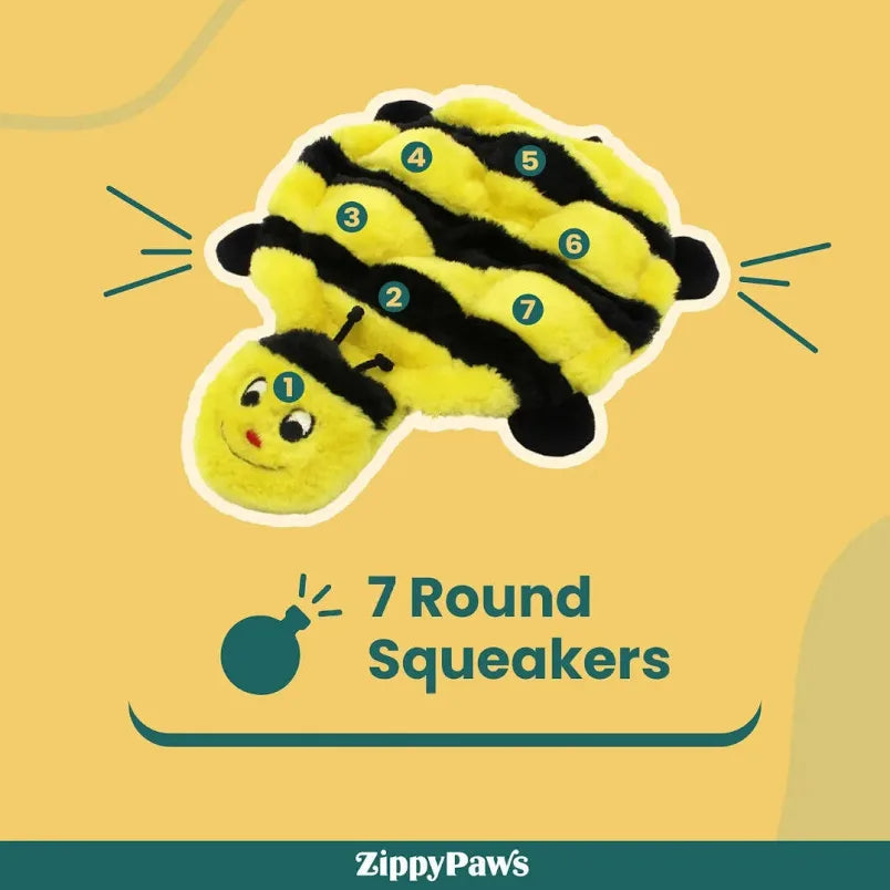Squeaky Bee Dog Toy