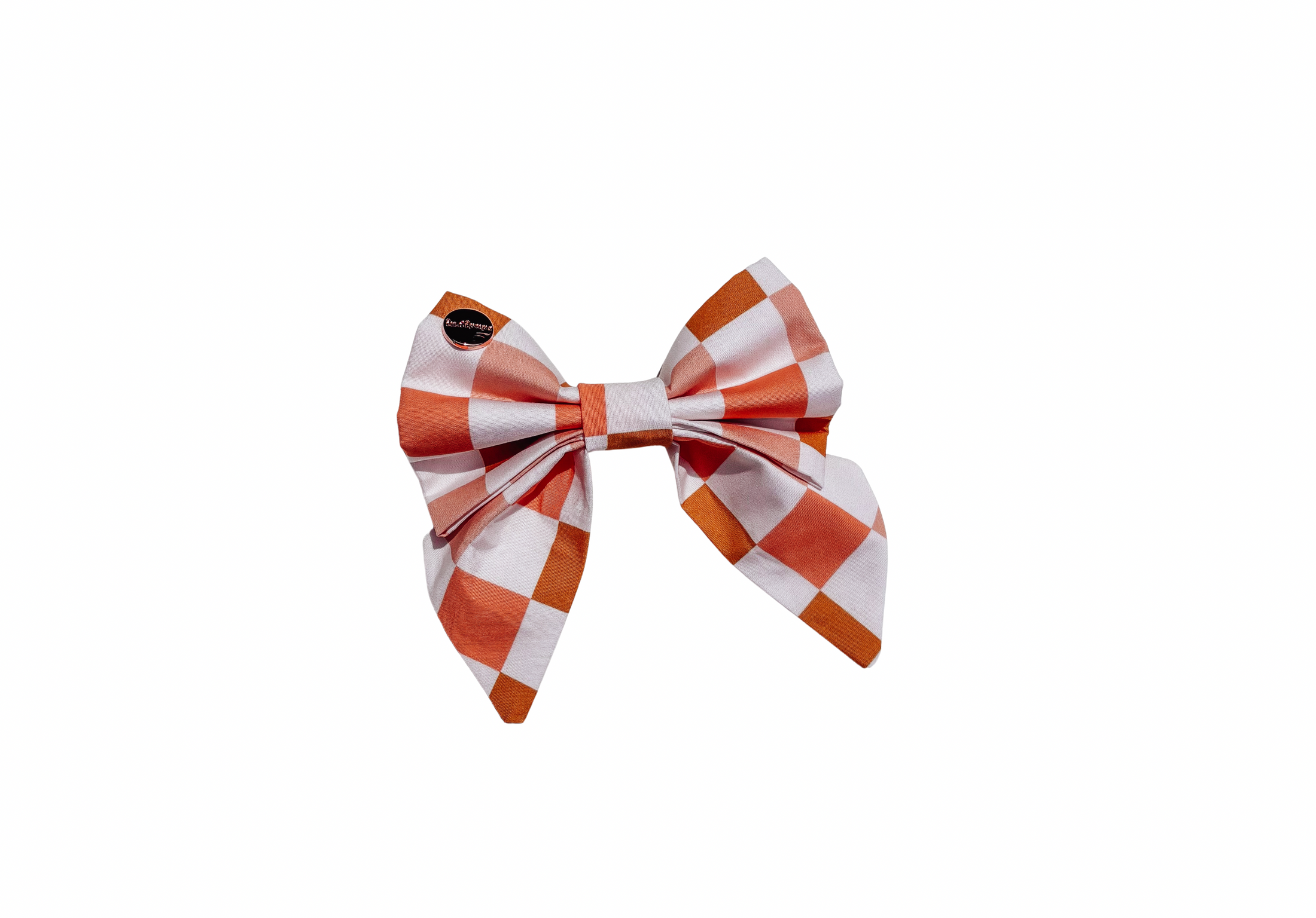 Boho Beach Checks Sailor Bow