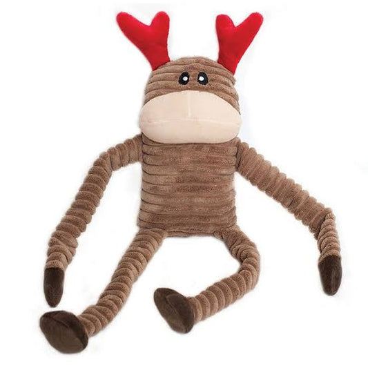 Large Crinkle Christmas Reindeer Monkey