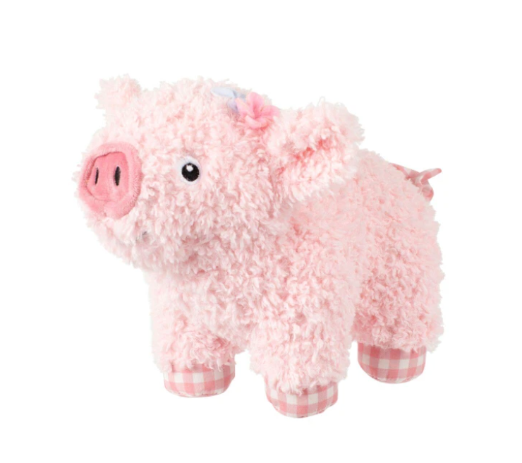 Pig Plush Dog Toy