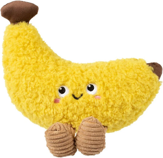Banana Plush Dog Toy